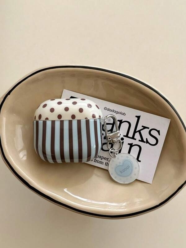 เคสหูฟัง Airpod ลายแถบ แพค 2